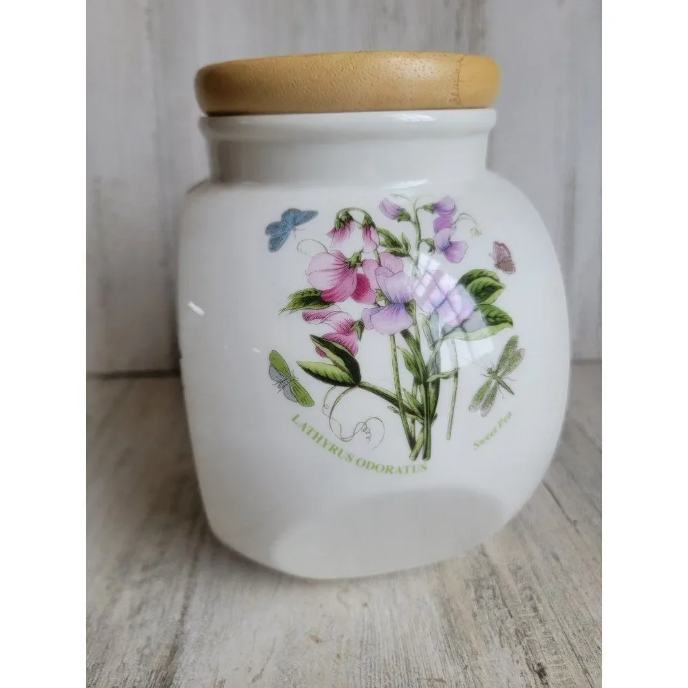 Portmeirion Botanic Gardens Sweet Pea multi purpose jar decor‎
